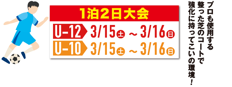 栃木県那須スポーツパーク2025年3月那須卒業記念カップ サッカー大会